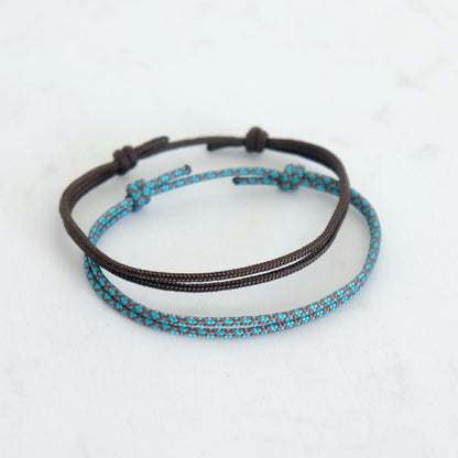 Ensemble de bracelets homme cordons style surfeurs,bracelets réglables